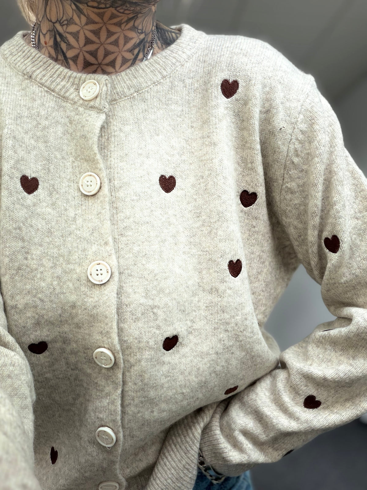 Strickjacke  // HERZCHEN