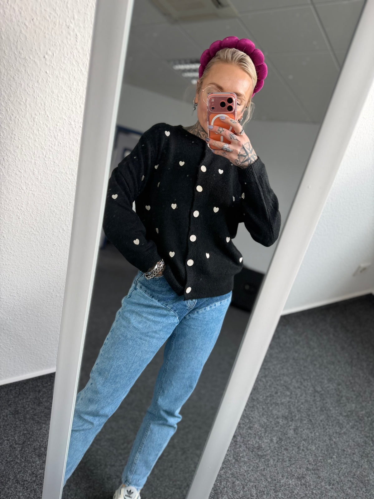 Strickjacke  // HERZCHEN