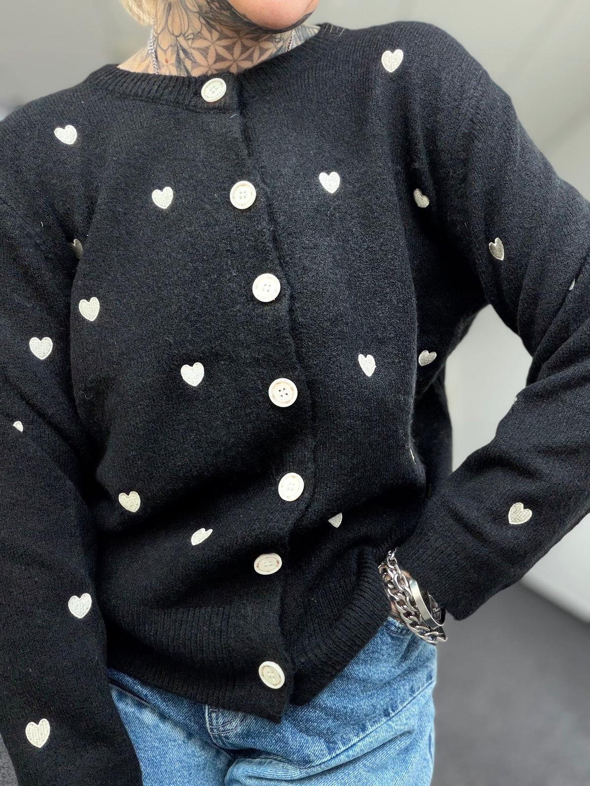 Strickjacke  // HERZCHEN