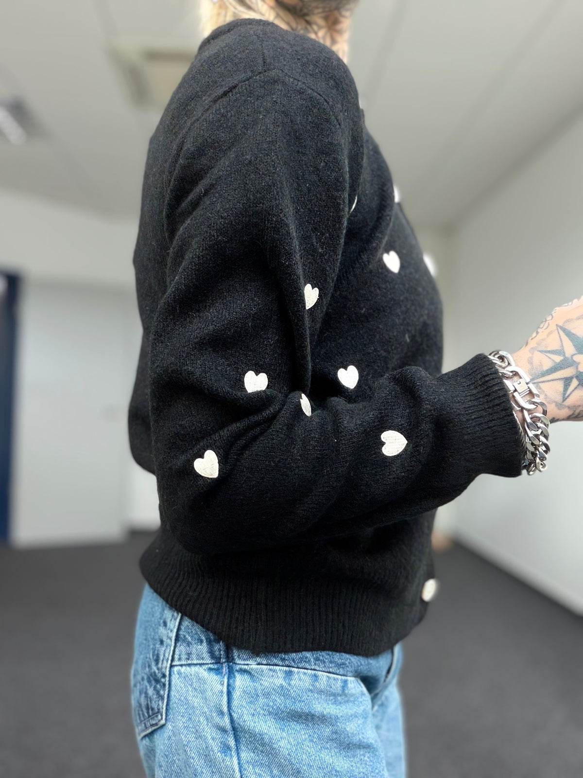 Strickjacke  // HERZCHEN
